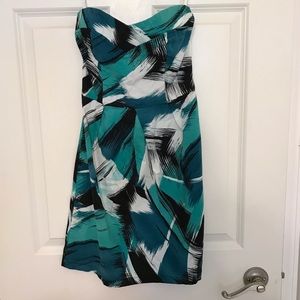 Strapless summer dress